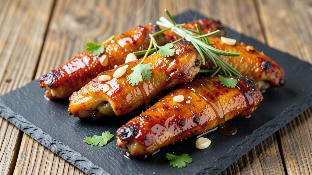 Baked Honey BBQ Chicken Wings Recipe: Sticky-Sweet Glaze Meets Crispy Bites