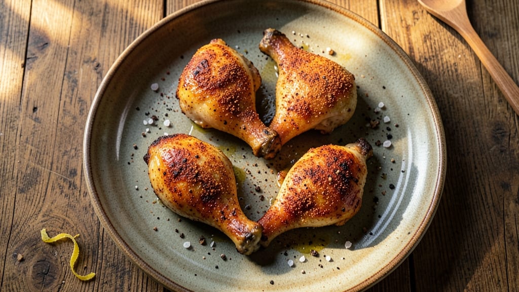 Air Fried Bone-In Chicken Thighs Recipe: High-Heat Crisp With Juicy, Flavor-Packed Centers