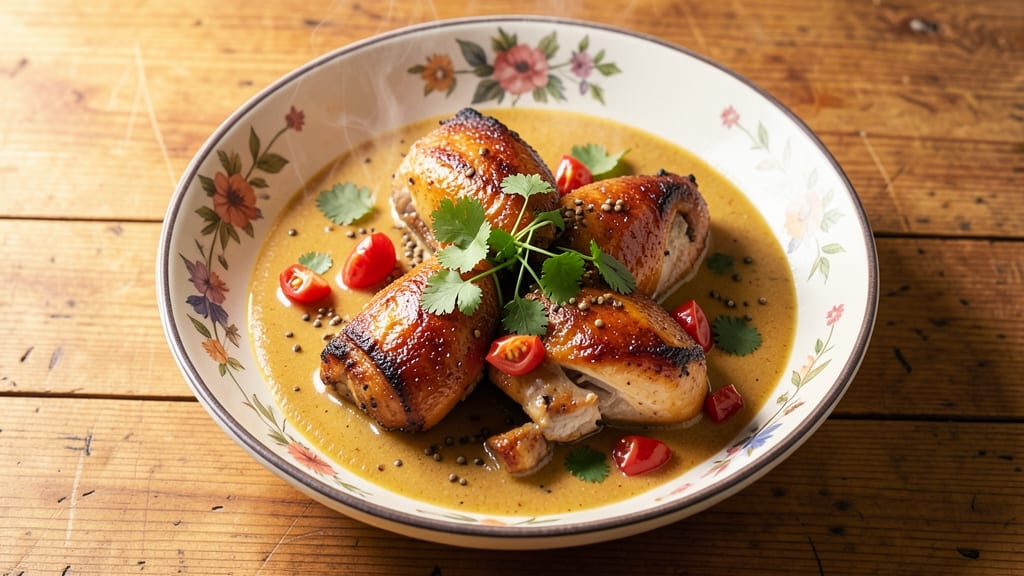 Authentic Butter Chicken Recipe with Coconut Milk: Creamy Coconut-Tomato Fusion in One Pot
