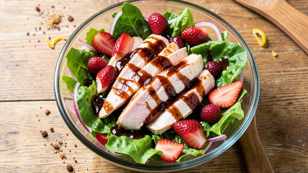 Applebee's Strawberry Balsamic Chicken Salad Recipe: Sweet-Tart Dressing That Elevates Every Bite