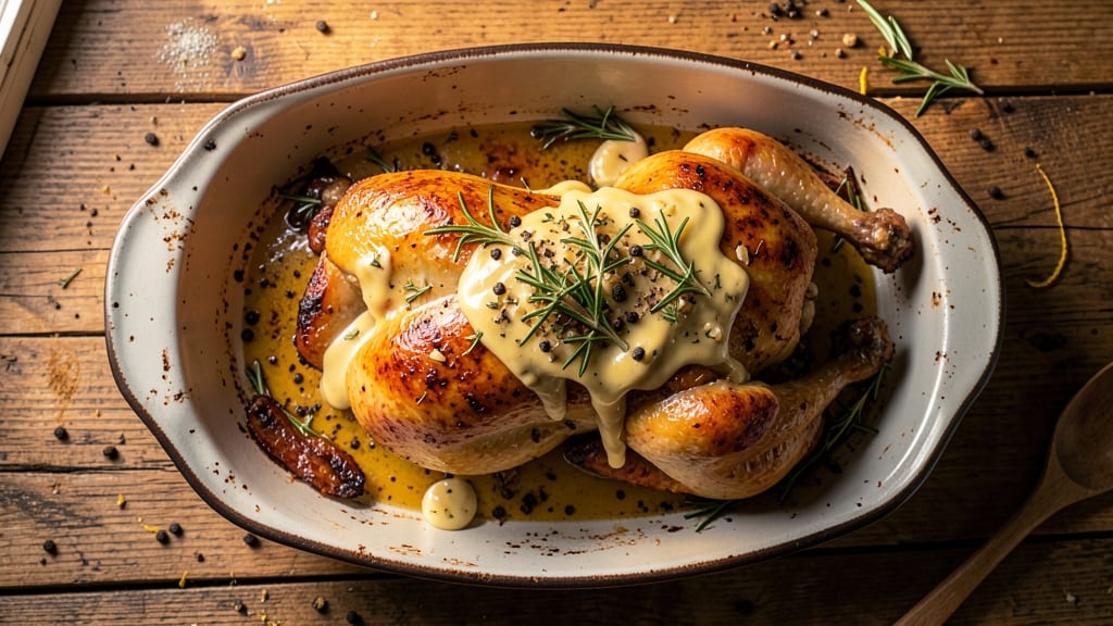 Amazing Roast Chicken Recipe: Herb-Infused Crispy Skin and Juicy Meat