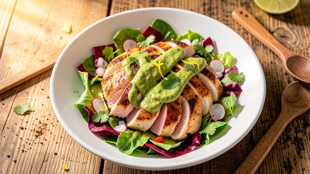 Baja Chicken Salad Recipe: Zesty Lime-Cilantro Crunch in 20 Minutes