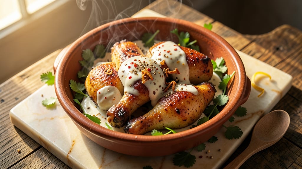 Baked Chicken Thighs Indian Recipe: Fragrant Cumin-Turmeric Crisp Skin Magic