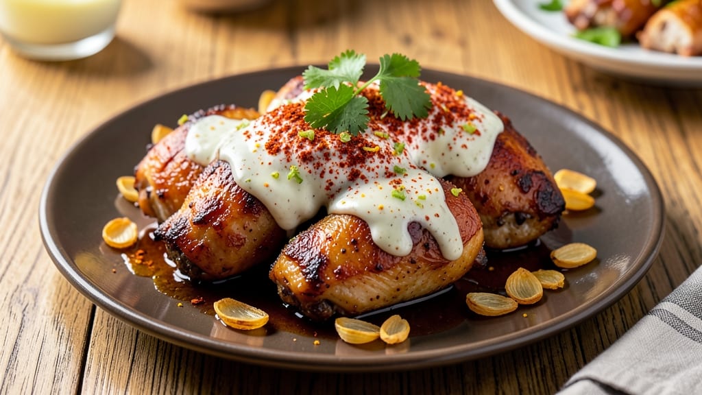 Anglo-Indian Chicken Roast Recipe: Spiced Yogurt Marinade Meets Charred Crust