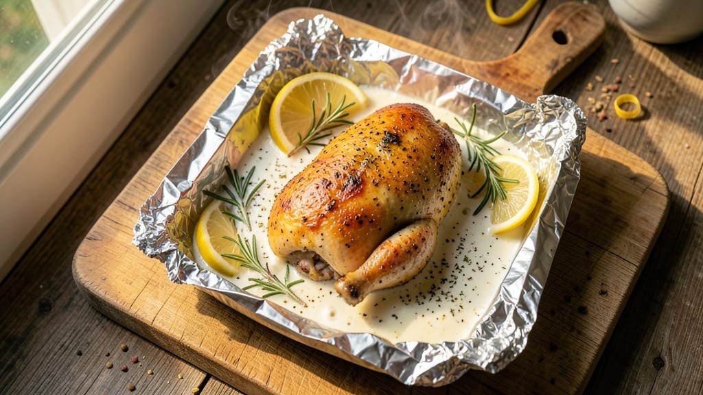 Baked Chicken Foil Packet Recipe: Hands-Off Crispy Skin and Juicy Centers