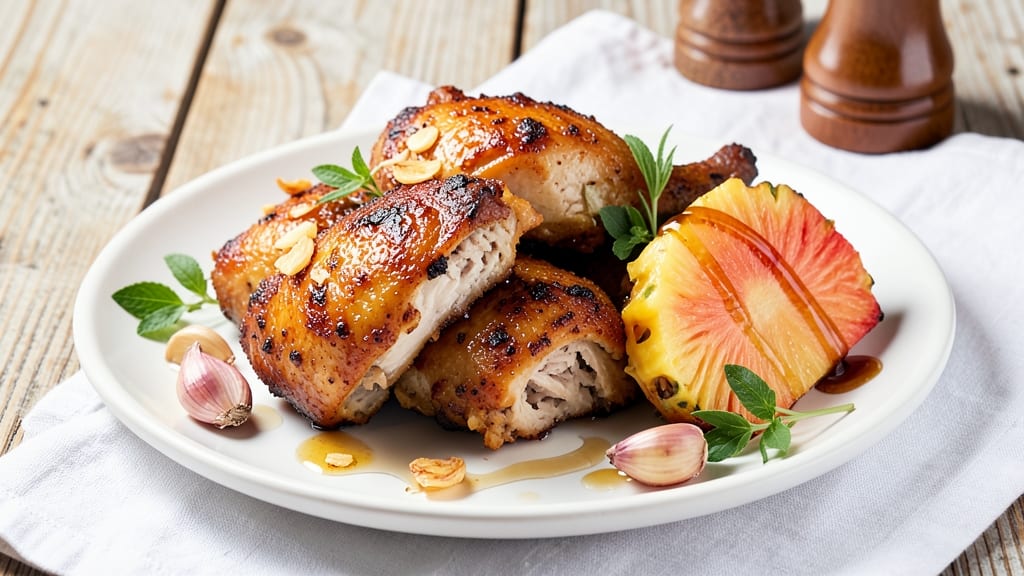 Back Home in Lahaina Fried Chicken Recipe: Island-Inspired Crunch With Pineapple-Honey Glaze