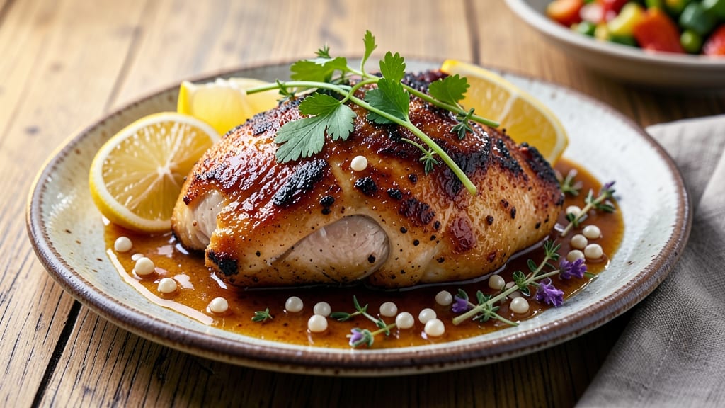 Baked Catalina Chicken Recipe: Citrus-Herb Crunch With Melty Cheese Rivers