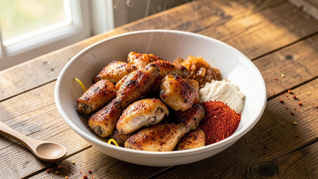 Baked Chicken Wings Rub Recipe: Smoky-Spiced Crunch Without the Mess