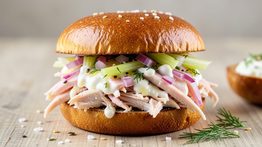 Amazing Chicken Salad Sandwich Recipe: Crunchy Celery and Citrus-Kissed Layers