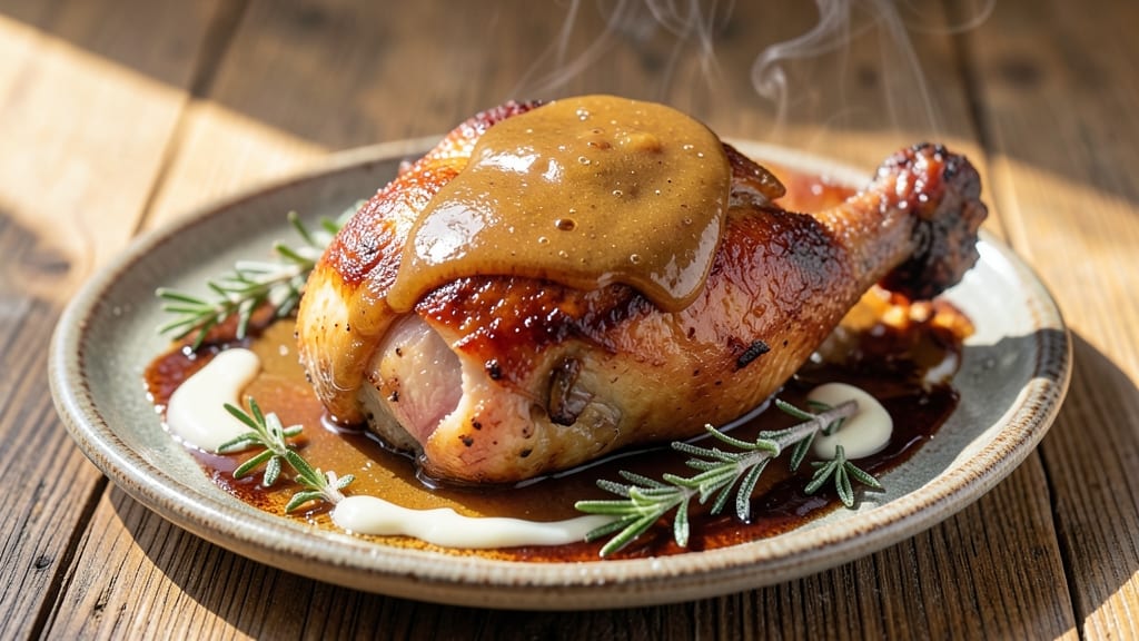 Baked Chicken Thigh Sauce Recipe: Herb-Infused Pan Gravy Magic