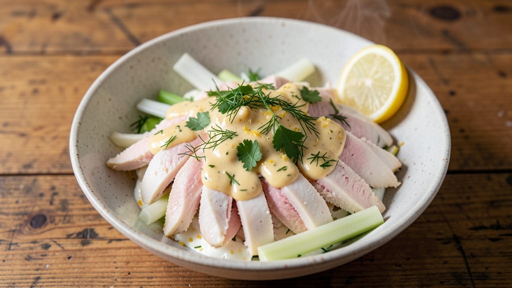 Au Bon Pain Chicken Salad Recipe: Crunchy Croutons and Creamy Herb Harmony
