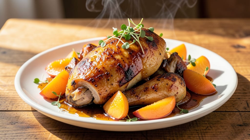 Baked Chicken With Canned Peaches Recipe: Sweet-Tart Balance in One Pan