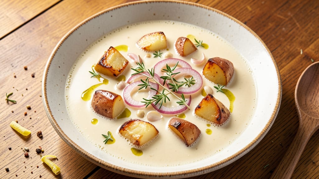 Baked Potato Soup Recipe with Chicken Broth: Velvety Texture and Rich Depth
