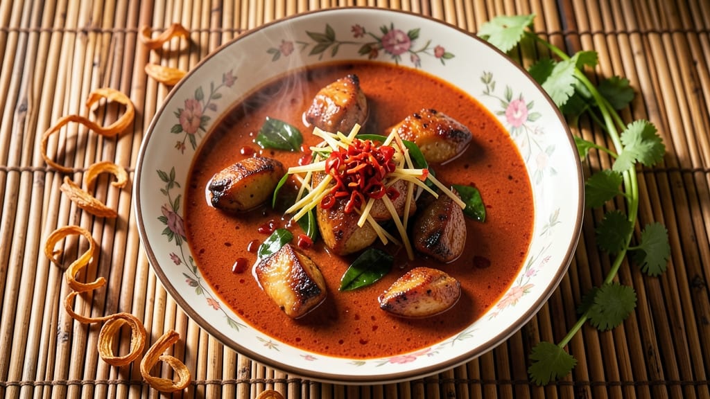 Authentic Thai Chicken Red Curry Recipe: Fragrant Kaffir Lime and Galangal Heat