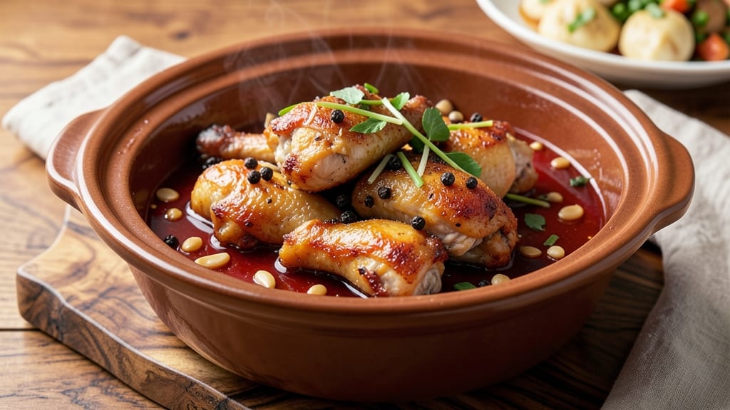 Authentic Filipino Chicken Adobo Recipe Slow Cooker: Slow-Cooked Vinegar-Braised Tenderness