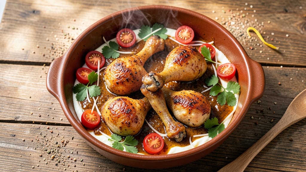 Baked Curry Chicken Legs Recipe: Spiced Golden Crunch With Fragrant Centers