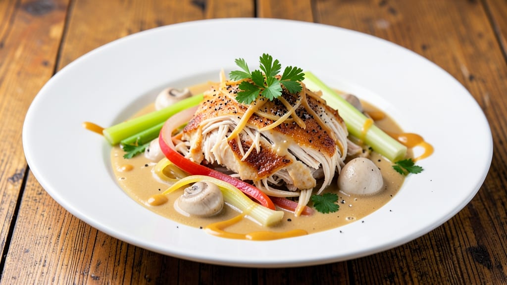 Betty Crocker Chicken À La King Recipe: Nostalgic Comfort with Crispy Celery Crown