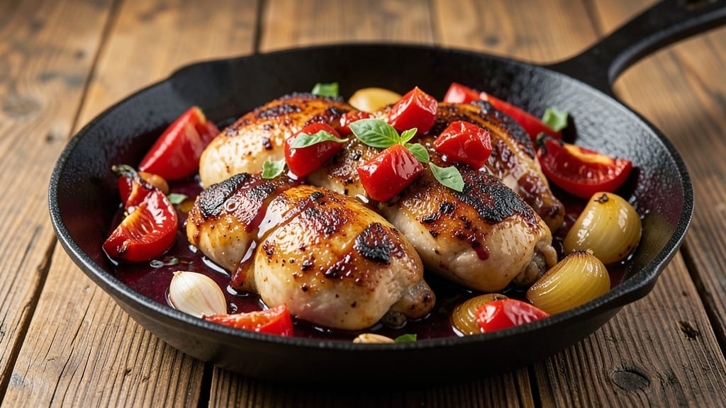 Betty Crocker's Chicken Cacciatore Recipe: Tomato-Braised Elegance in One Pot