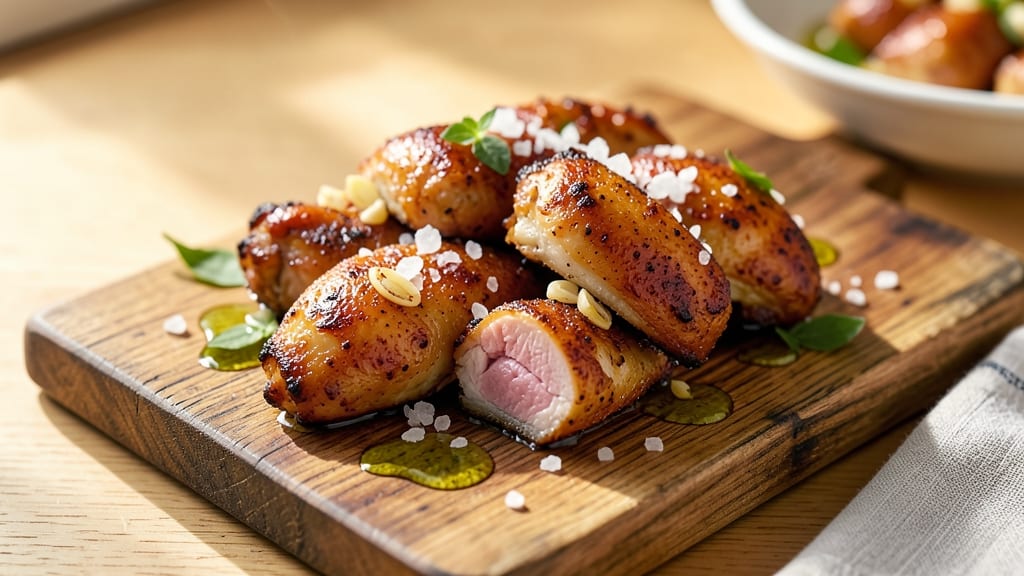 Baked Chicken Hearts Recipe: Smoky Garlic Crisp With Tender Centers
