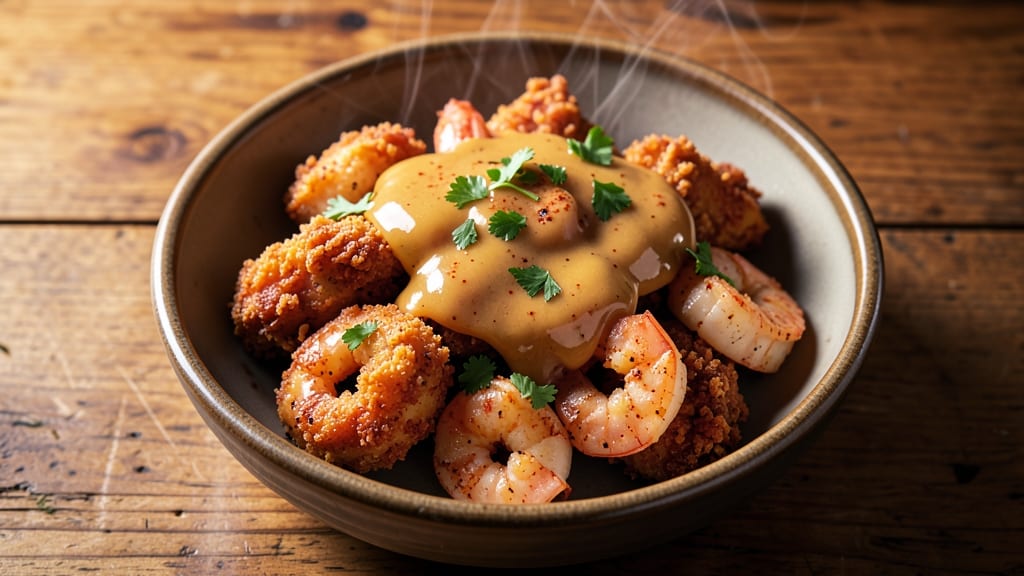 Applebee's Bourbon Street Chicken and Shrimp Copycat Recipe: Crispy-Tender Bites with Spicy Creamy Sauce