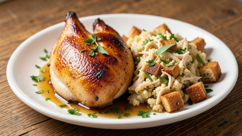 Baked Chicken Breast With Stove Top Stuffing Recipe: Juicy Chicken and Fluffy Bread Crust Harmony