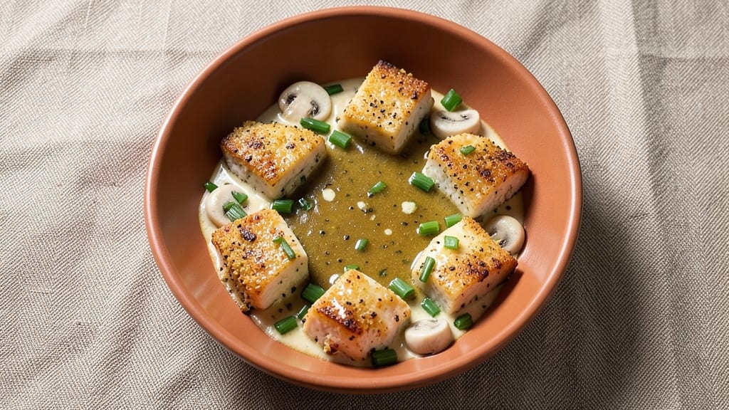 Campbell's Chicken À La King Recipe: Celery-Crusted Comfort with Creamy Mushroom Magic