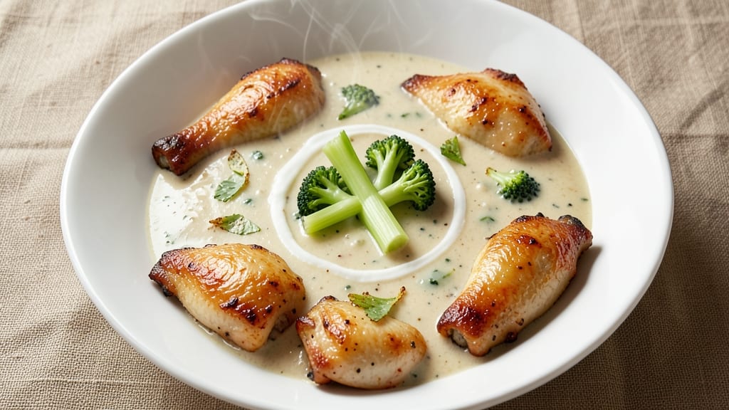 Campbell's Cream of Broccoli Soup and Chicken Recipe: One-Pot Comfort with Crispy Celery Crown