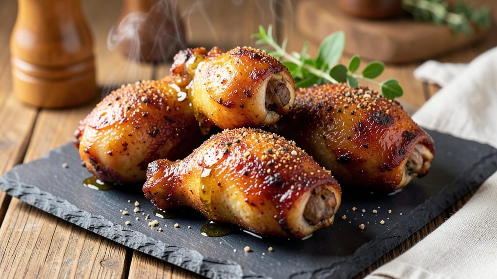 Baked Frozen Chicken Drumsticks Recipe: Crispy Skin Without Thawing First