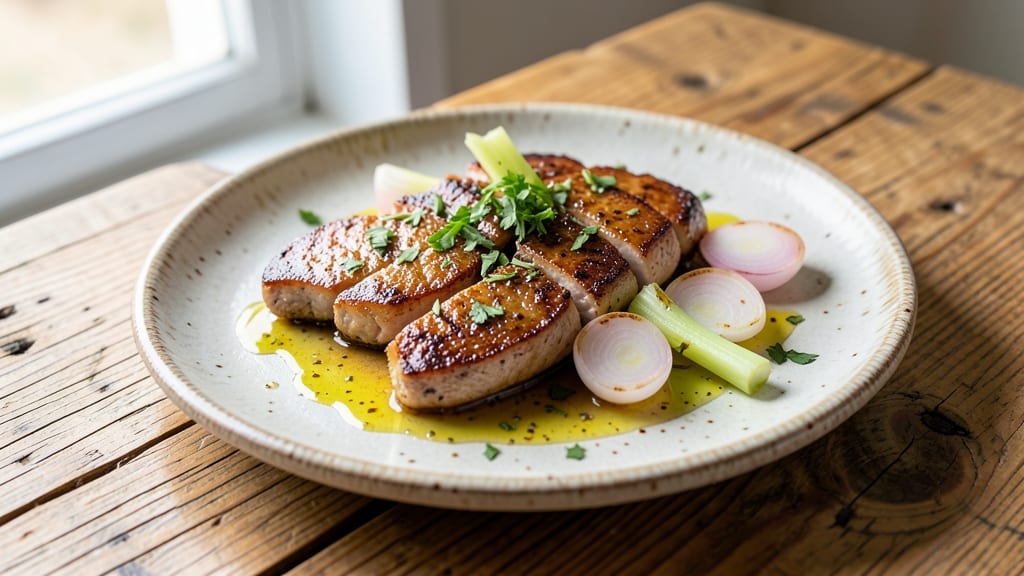 Chicken Liver Recipe: Pan-Seared Richness With Celery Crown Twist