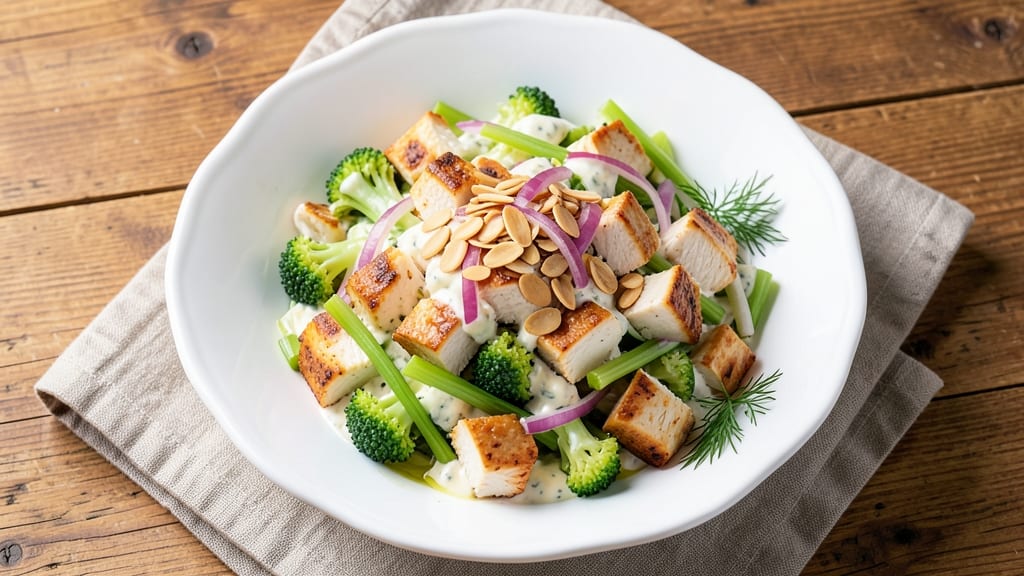 Chicken Salad Chick Broccoli Salad Copycat Recipe: Crunchy Celery Crown Over Creamy Chick Magic