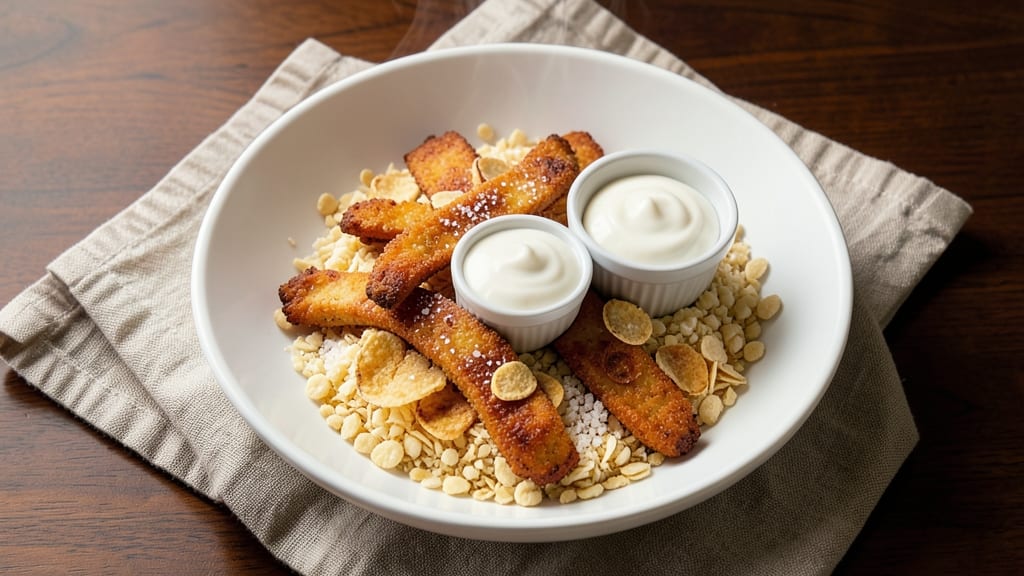 Chicken Strips With Corn Flakes Recipe: Crunchy Coating That Stays Crispy