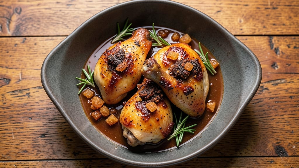 Chicken Thighs and Legs Recipe: Smoky-Glazed Crispy Skin, Juicy Inside
