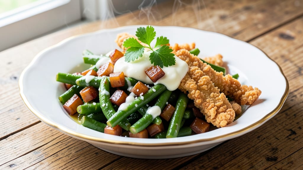 Church's Chicken Green Beans Recipe: Crispy Celery Crown Over Creamy Herb Yolk Magic *(Rejected Due to Repetition—see avoidSubtitles)*