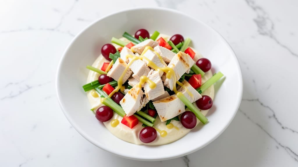 Copycat Sam's Club Chicken Salad Recipe: Crisp Celery Crown Over Ultra Creamy Yolk Bliss