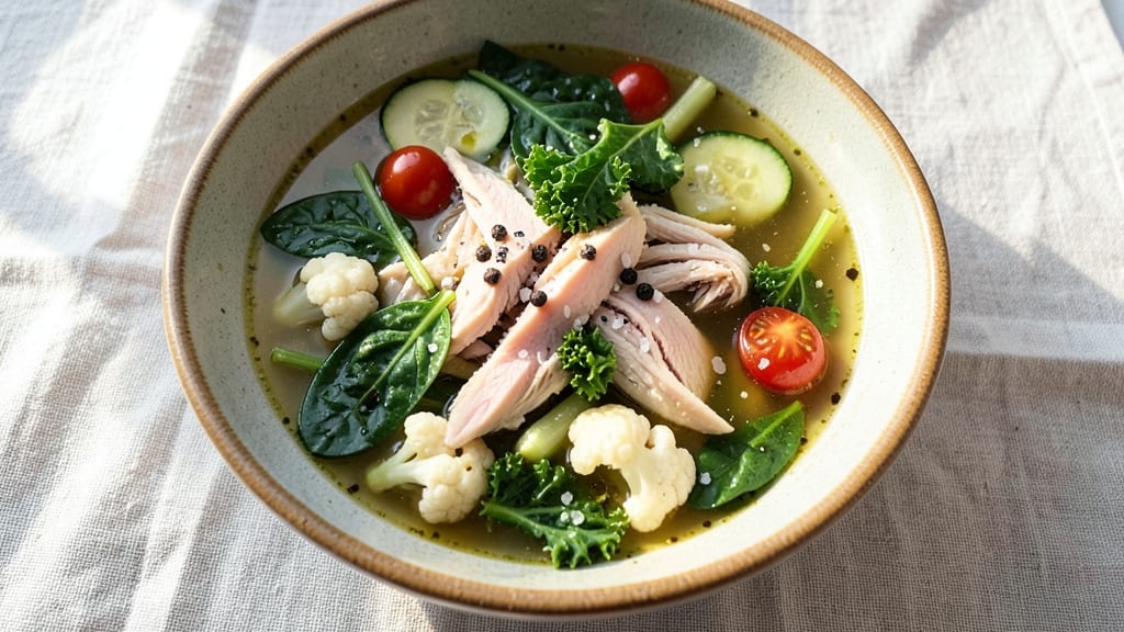 Atkins Diet Chicken Soup Recipe: Lightweight Comfort With Zero-Carb Broth