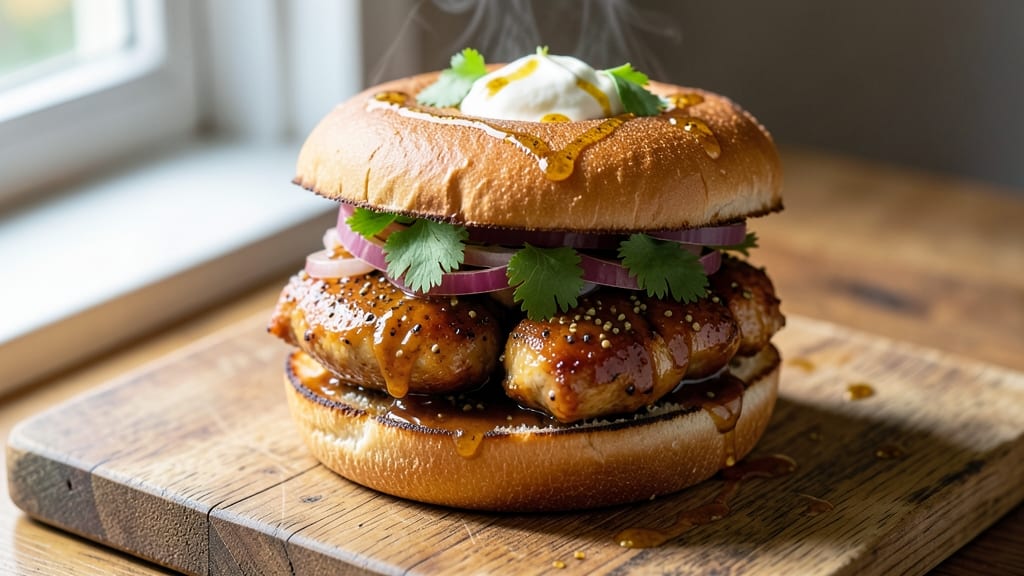 Ayesha Curry Chicken Sandwich Recipe: Spiced Yogurt Marinade for Juicy Crispy Bites
