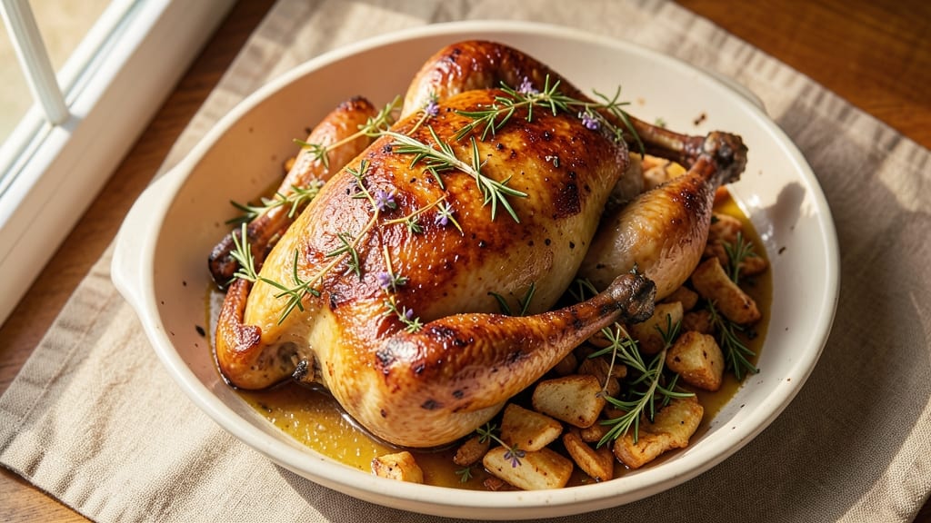 America's Test Kitchen Roasted Chicken Recipe: Juicy Crisp Skin Through Science-Backed Brine