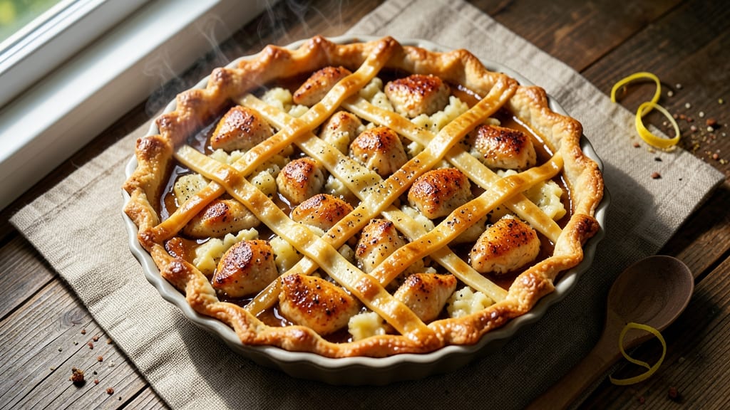 Air Fryer Chicken Pie Recipe: Crispy Layers and Creamy Filling in One Dish