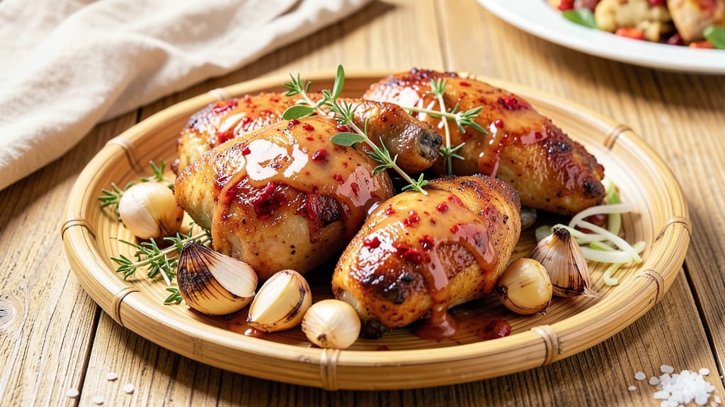 Bahamian Baked Chicken Recipe: Spiced Jerk Butter and Pineapple Glaze Magic