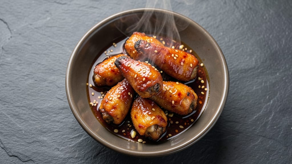 Baked Korean Chicken Wings Recipe: Glossy Soy-Ginger Glaze That Sticks to Every Bite