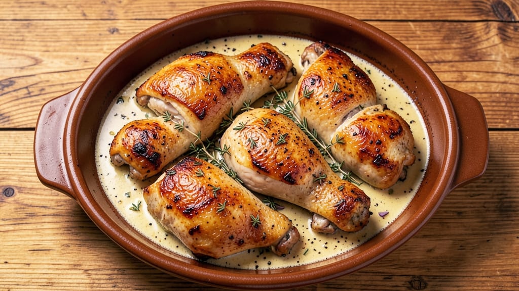 Grandma's Baked Chicken Recipe: Juicy Golden Crust Without the Stress