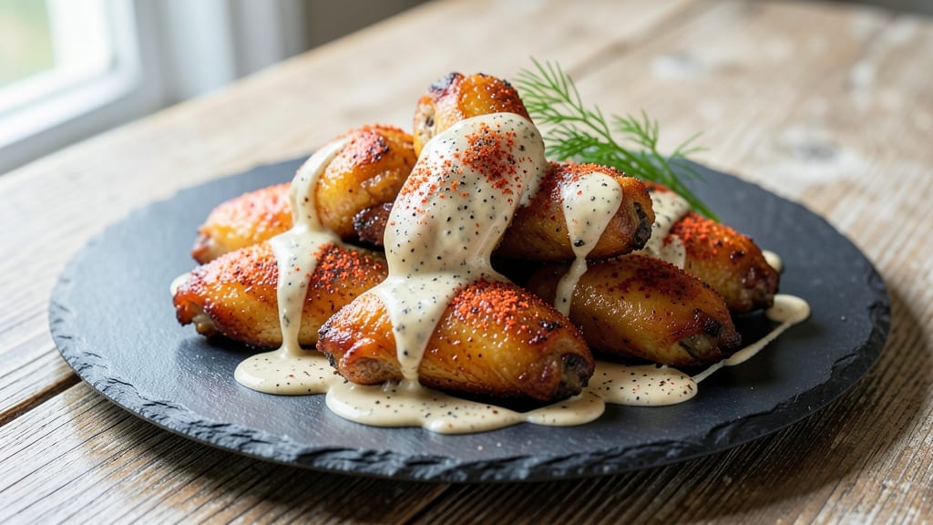 Hidden Valley Ranch Chicken Wings Recipe: Air-Crisped with Tangy Yolk Magic