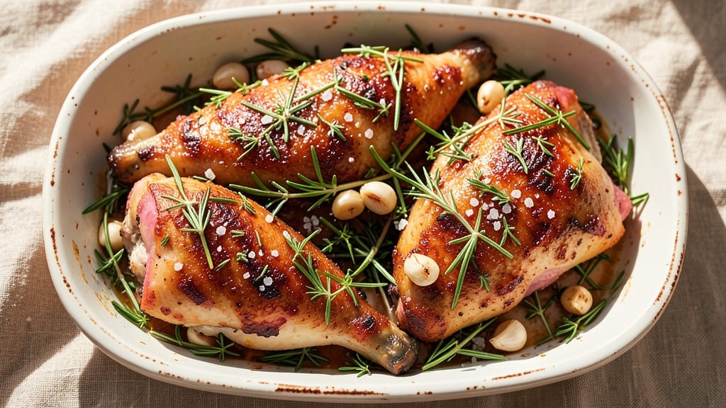 Ina Garten's Baked Chicken Thigh Recipe: Juicy Skin-On Magic in 45 Minutes