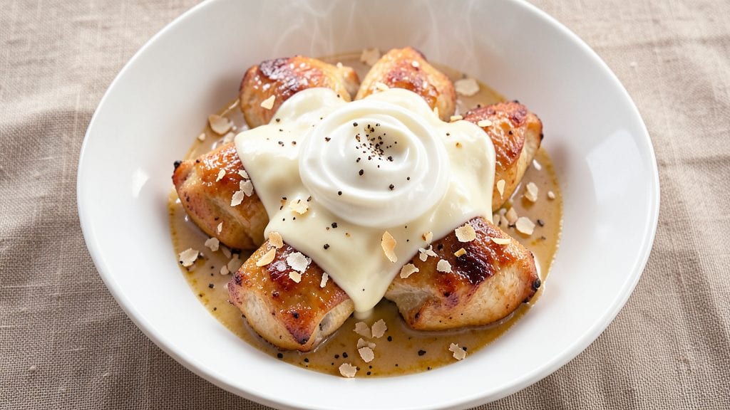 Velveeta Chicken Recipe: Cheesy Baked Bites With Crispy Celery Crown